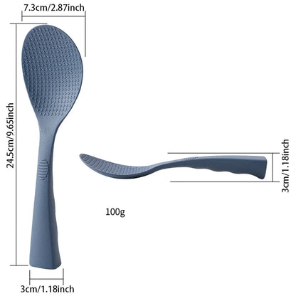 Food Grade Silicone Rice Spoon, Household Non-stick Pot, High Temperature Resistant Kitchen Spoon, Kitchen Tools, 1 tbsp