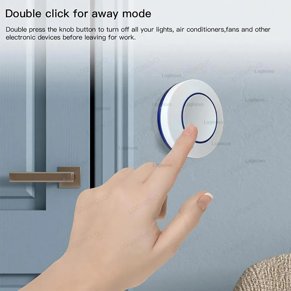 Tuya Zigbee Wireless Scene Switch Remote Controller - Smarsty