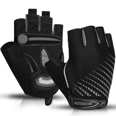 MOREOK Cycling Gloves,Breathable Bicycle Gloves,5MM Gel Pads Non-Slip Mountain Bike Gloves MTB Road Biking Gloves for Men Women by Smarsty