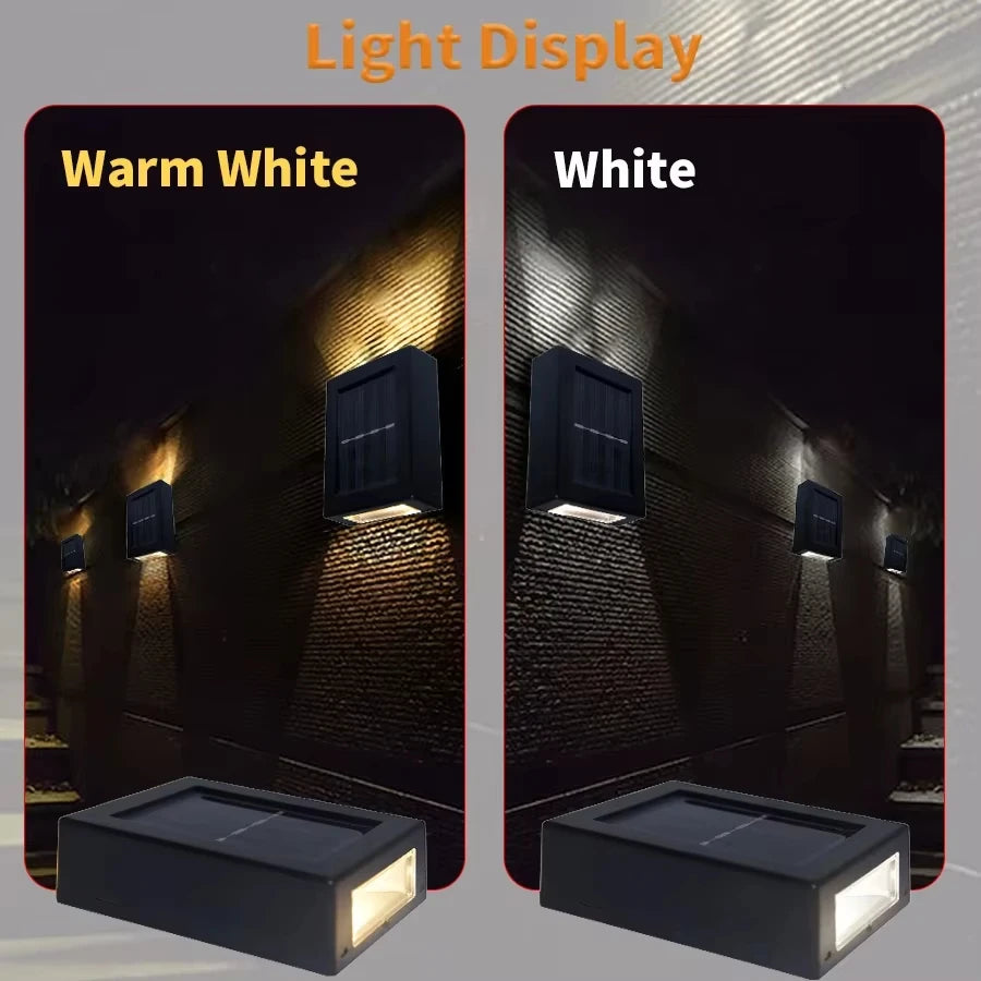 Solar LED Outdoor Light with Motion Sensor Waterproof Design - Smarsty