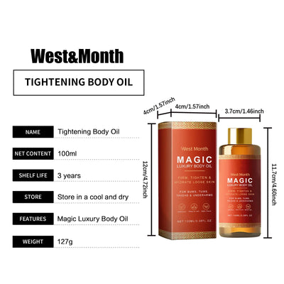 Tightening Body Oil for Firming and Moisturizing Skin - Smarsty
