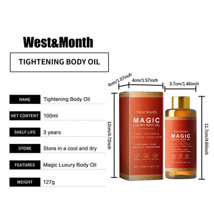 Tightening Body Oil for Firming and Moisturizing Skin - Smarsty