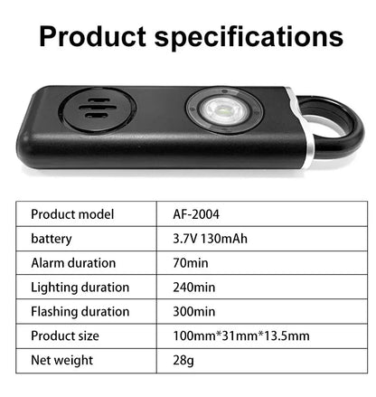 He Original Personal Safety Siren for Women - 130dB Siren, Strobe & Key Chain 3 Pop Colors AF2004 Anti Robbery Call for Help by Smarsty