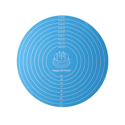 FAIS DU Non-Stick Cake Turntable with Silicone Mat - Smarsty