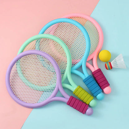 Racket Tennis for Children Outdoor Sports Badminton Racket Kindergarten Toy Set for 3-12years Old Badminton Sets by Smarsty