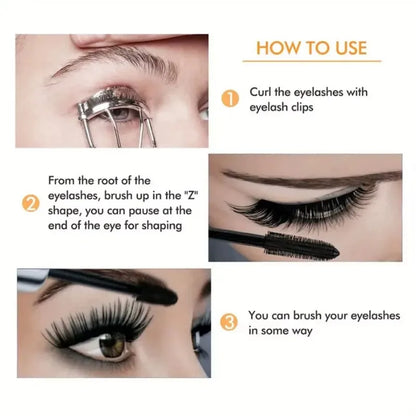 Waterproof 4D Mascara for Thick Long-lasting Curl - Smarsty