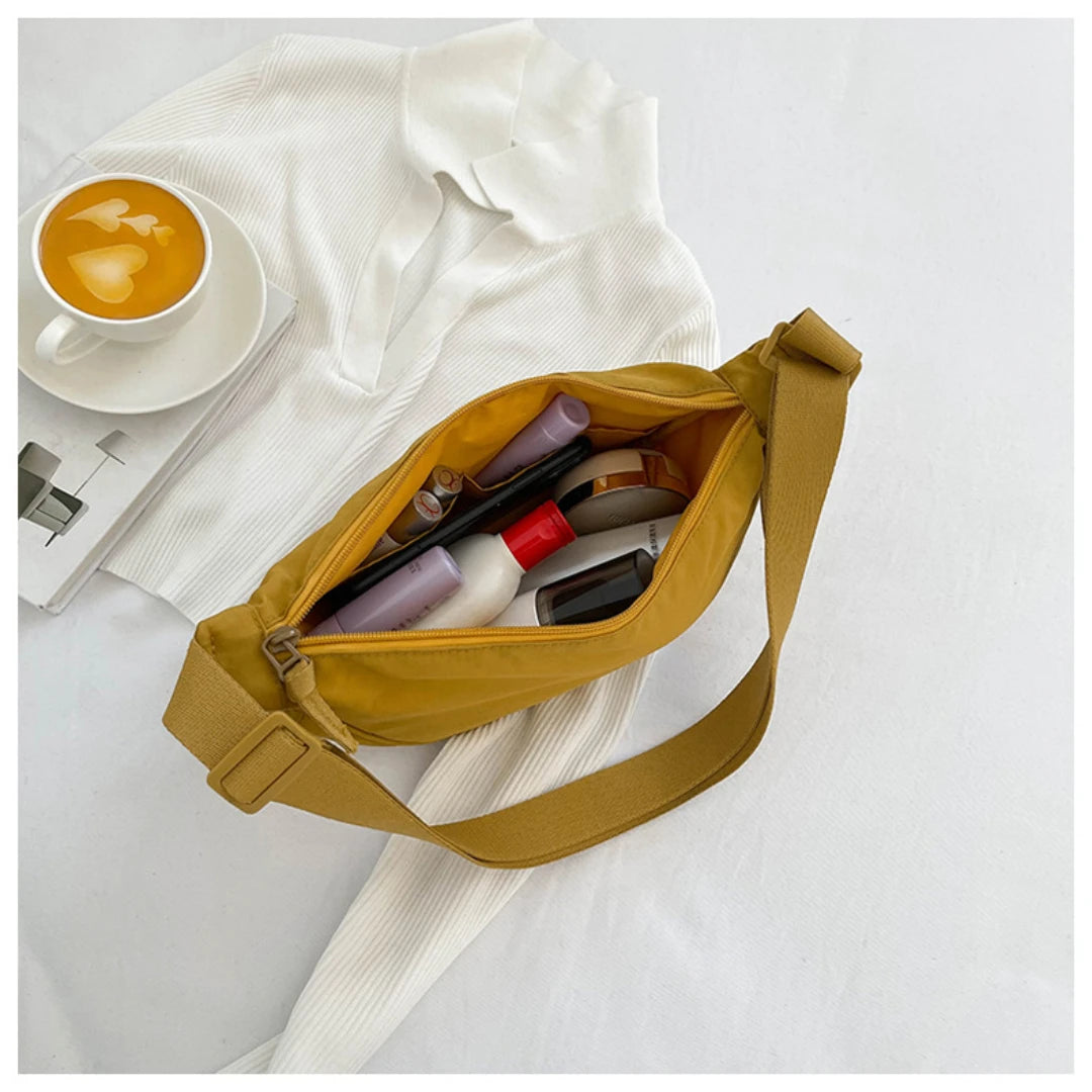 Casual Nylon Crossbody Bag for Women Large Capacity - Smarsty