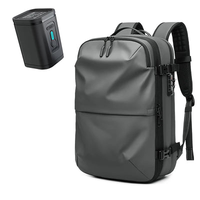 Men Travel Backpack vacuum compression 17 inch Laptop Backpack Business Large Capacity school Backpack Expanded Hiking backpack - Smarsty