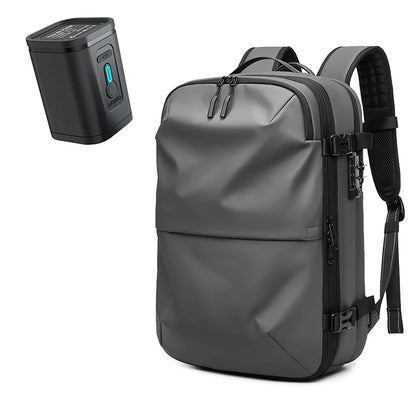 Men Travel Backpack vacuum compression 17 inch Laptop Backpack Business Large Capacity school Backpack Expanded Hiking backpack - Smarsty