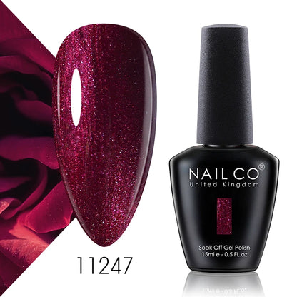 NAILCO 15ml Gel Top Coat and Base Coat for Long-Lasting Shine - Smarsty