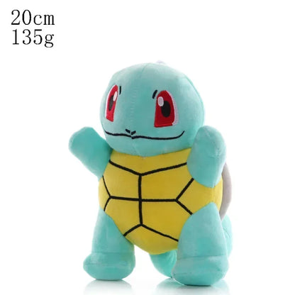 Pokemon Pikachu Pichu Charmander Bulbasaur Squirtle Psyduck Eevee Plush Soft Stuffed Animals Peluche Plushie Toy Small Doll