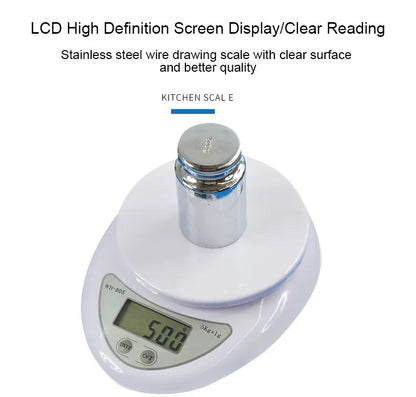 Mini Portable Digital Kitchen Scale with LCD Display - Smarsty