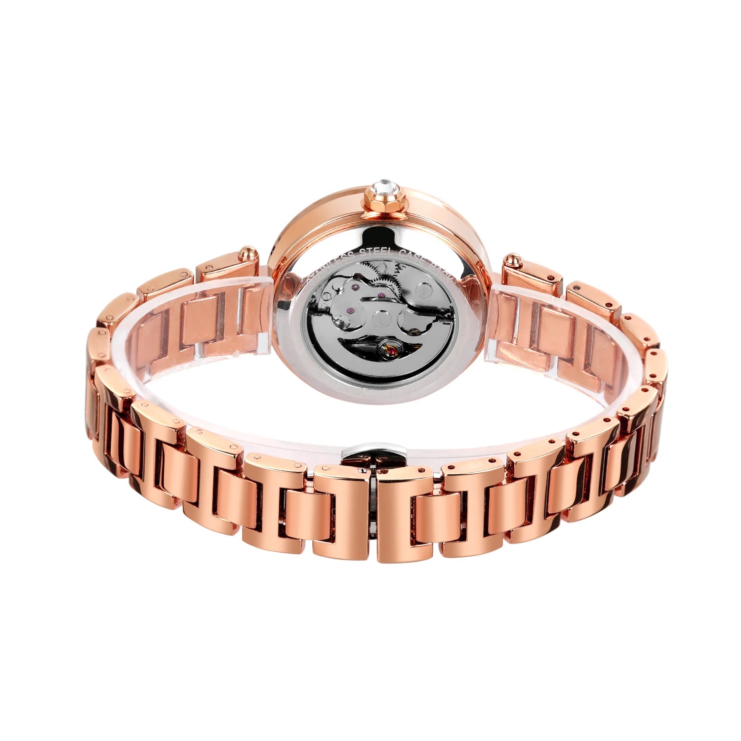 Forsining Women's Skeleton Watch with Luminous Hands - Smarsty