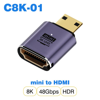 UGOURD HDMI 2.1 Cable Adapter for 8K 60Hz Support - Smarsty