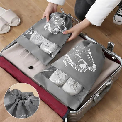 Nonwoven Shoe Storage Bag Travel Organizer Waterproof - Smarsty