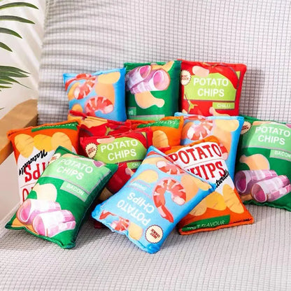 Funny Dog Crisps Squeaky Chew Toys for Small Pets - Smarsty