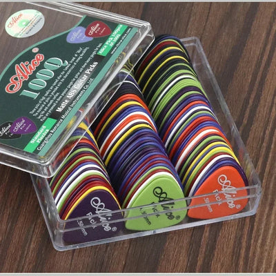 10/20/40/60/100Pcs Guitar Picks Acoustic Electric Bass Plectrum Mediator Guitar Accessories Thickness 0.58 - 1.5 mm - Smarsty