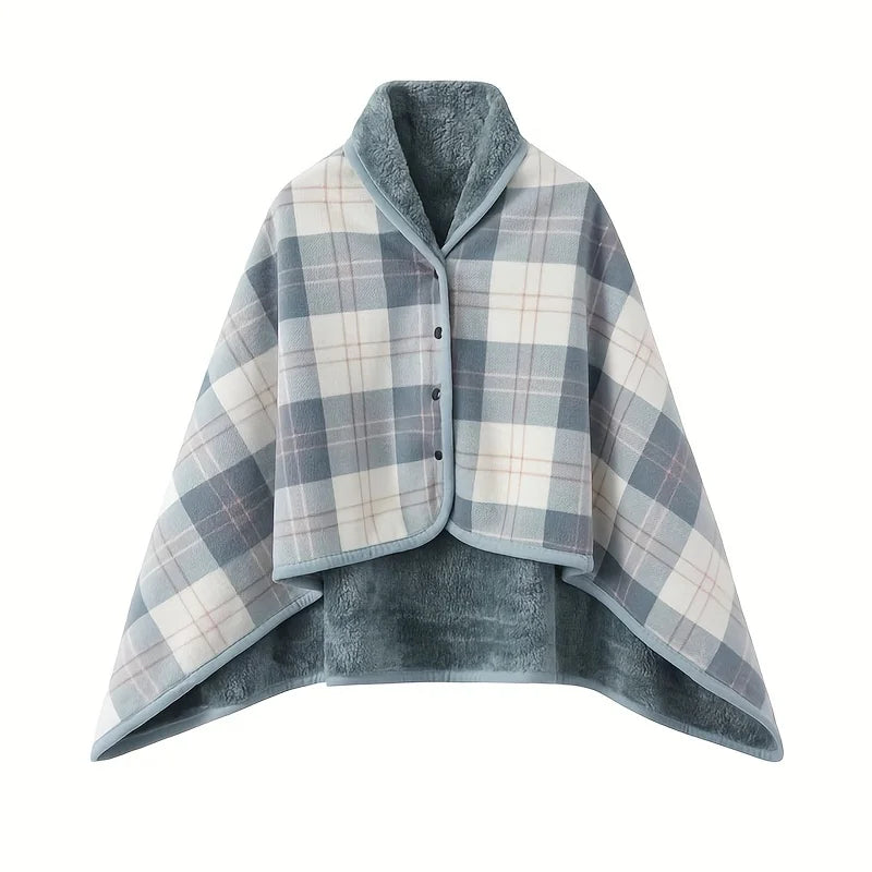 Wearable Shawl Blanket for Cozy Office Use - Smarsty