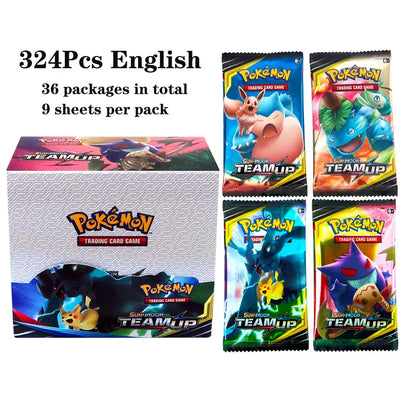 324pcs Pokemon TCG: Sword & Shield-Fusion Strike Booster Display Box (36 Packs) Board Game Card DESTINED RIVALS Stellar Crown - Smarsty