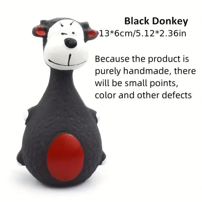Interactive Squeaky Rubber Toys for Small Dogs - Smarsty
