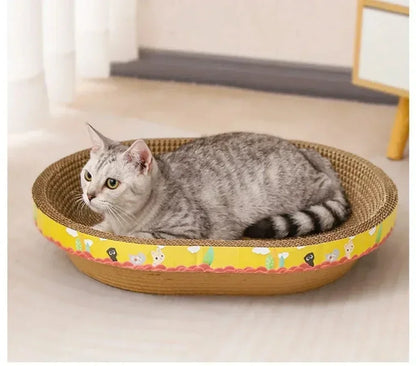 Cat Scratching Board with Durable Corrugated Paper - Smarsty