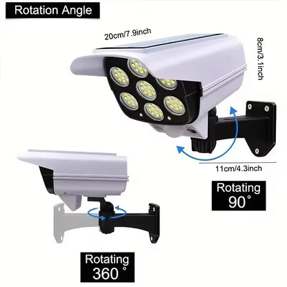 Waterproof Solar LED Wall Light with Remote Control - Smarsty