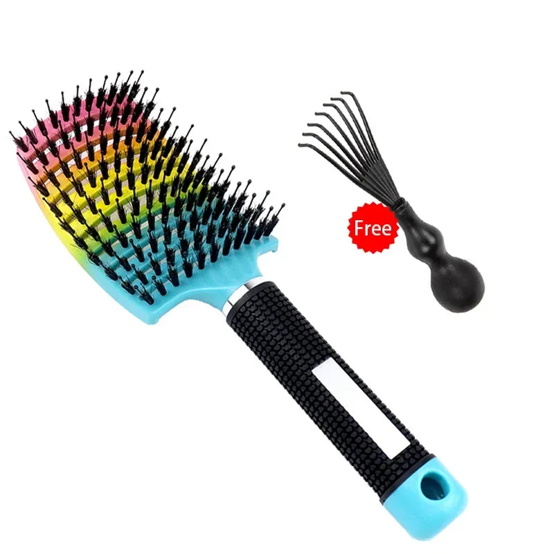 Detangling Hair Brush for Curly Hair Styling - Smarsty