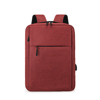 15.6 Inch Laptop Men Backpack Nylon Travel Male Laptop Backpack Usb Charging Computer School Backpacks Waterproof Bag for Men - Smarsty