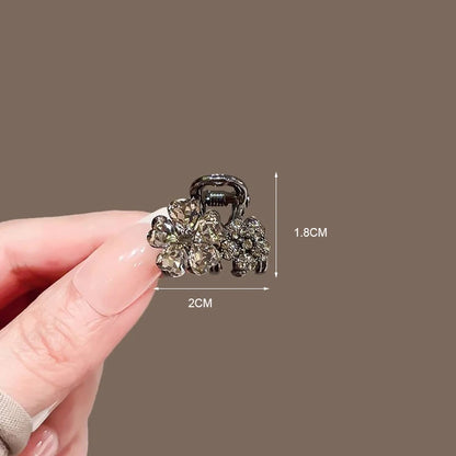 Korean Alloy Rhinestone Hair Claw For Women Elegant - Smarsty