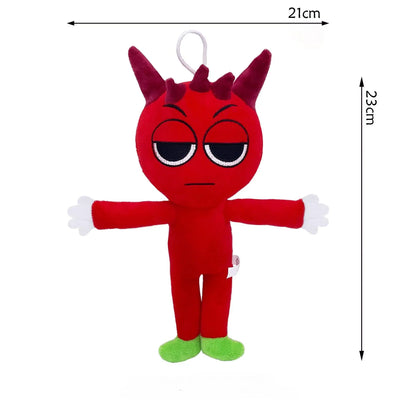Sprunki Plush Toys Horror Game Toys Cartoon Cute Soft Stuffed Pillow For Kid Birthday Christmas Gift Stuffed Children Dolls - Smarsty