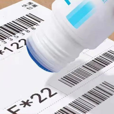 Fast-Drying 50ml Thermal Paper Correction Fluid Eraser Package Parcel Box ID Information Protector Anti Peep Identity Info Guard - Smarsty