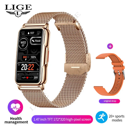 Waterproof Smartwatch for Men and Women with Heart Rate Tracker - Smarsty