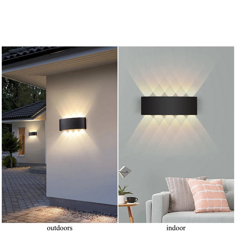 Waterproof LED Wall Lamp for Indoor and Outdoor Use - Smarsty