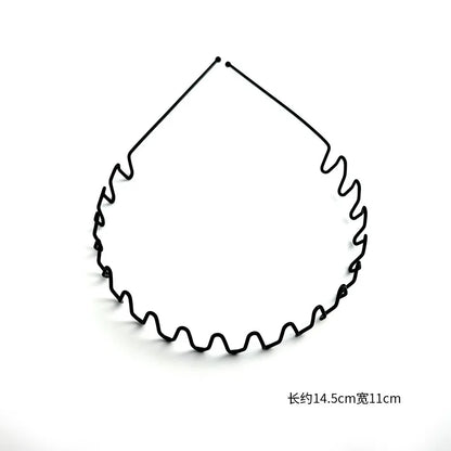 Unisex Alloy Hair Hoop Anti Slip Invisible Headband - Smarsty