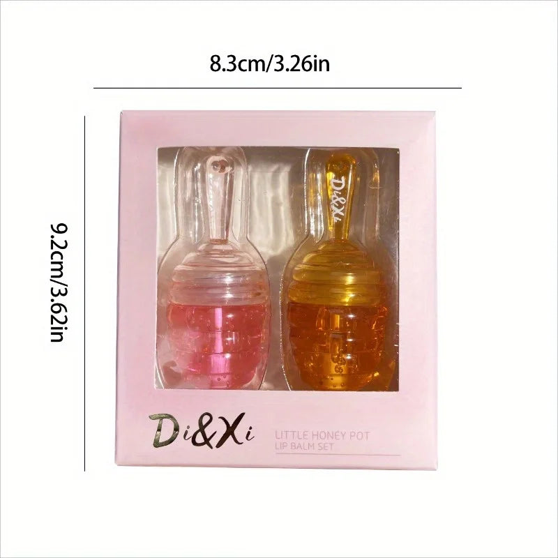 Small Honeypot Lip Oil for Moisturizing Soft Lips - Smarsty