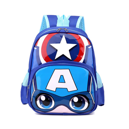 Waterproof Kids Backpack With 3D Cartoon Design Multi Pocket - Smarsty
