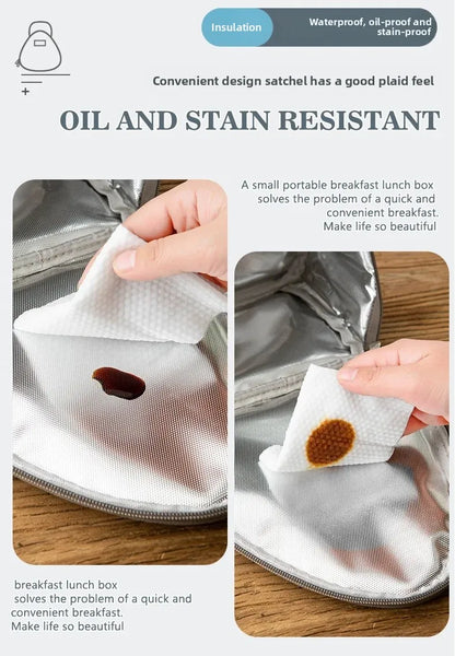 Triangular Insulated Lunch Bag Keeps Food Fresh All Day - Smarsty