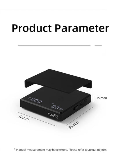Fuego Digital Coffee Scale with Timer Precision - Smarsty
