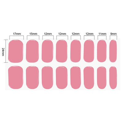 Long-Lasting Semi-Cured Gel Nail Stickers for Easy Application - Smarsty