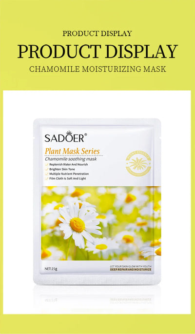 Natural Plant Face Masks for Deep Hydration and Firming - Smarsty