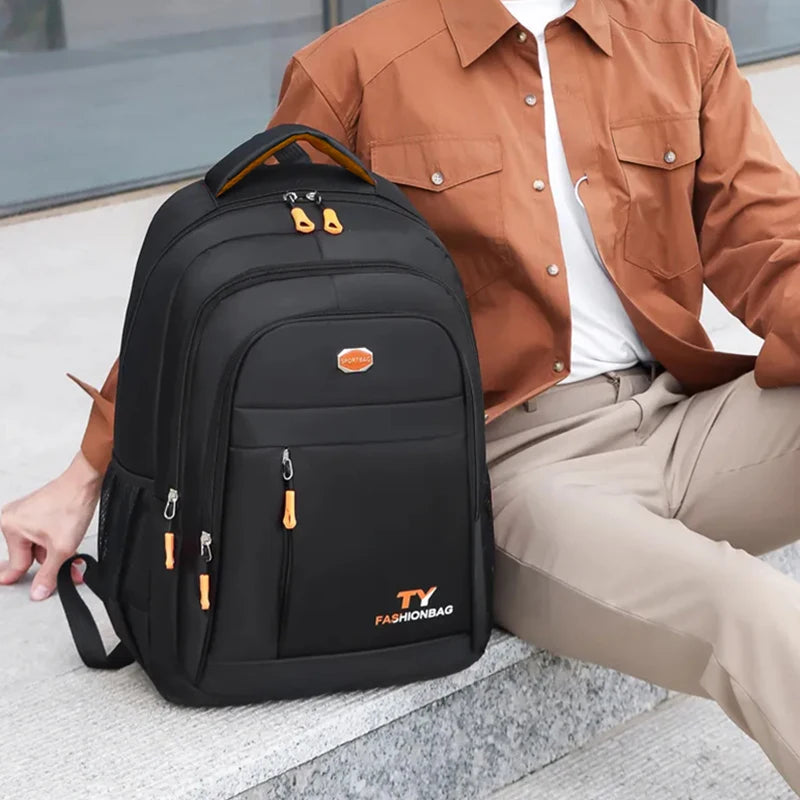 Men's and women's large-capacity trendy outdoor travel casual backpacks and schoolbags, airplane cabin backpacks - Smarsty