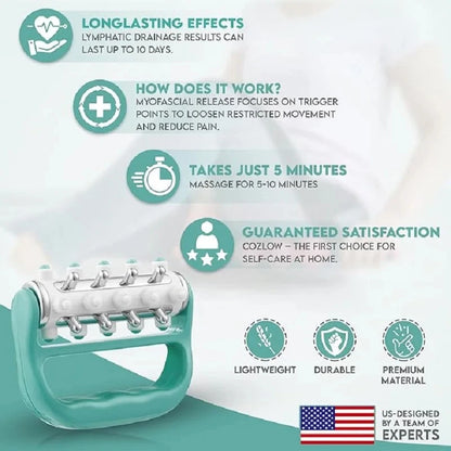 Lymphatic Drainage Massager for Fascia Release and Comfort - Smarsty