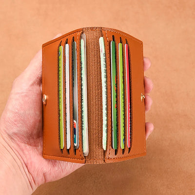 1Pc Card Bag Slim And Compact Bank ID Card Case Driver's License Wallet Simple And Anti Demagnetization Card Holder - Smarsty