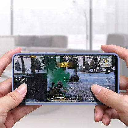 Smarsty Shockproof Soft TPU iPhone 8 Case Liquid Silicone Back -