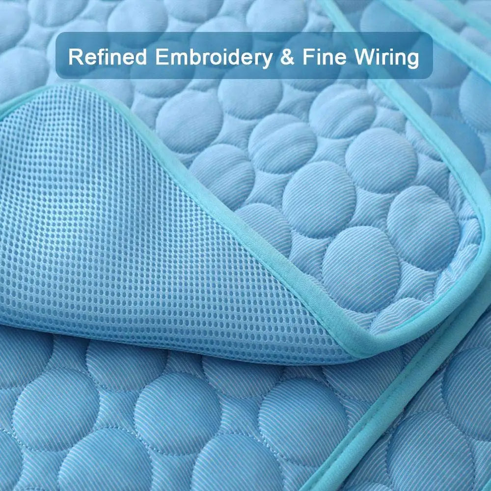 Cooling Summer Dog Mat Breathable Pet Bed Washable - Smarsty