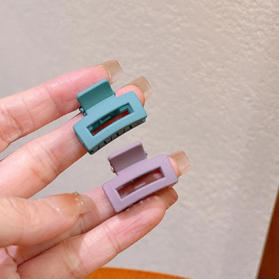 20 Pcs Matte Solid Color Hair Claw Clips For Women - Smarsty