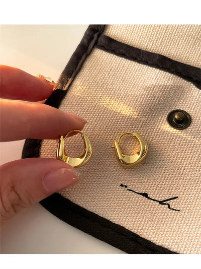 925 Sterling Silver Hoop Earrings For Women Versatile - Smarsty