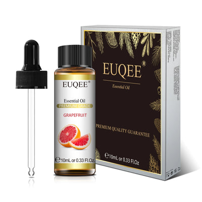 EUQEE 10ml Pure Natural Essential Oil Lavender Jasmine Eucalyptus Vanilla Sandalwood Sweet Orange Lemon Oregano Neroli Fragrance - Smarsty