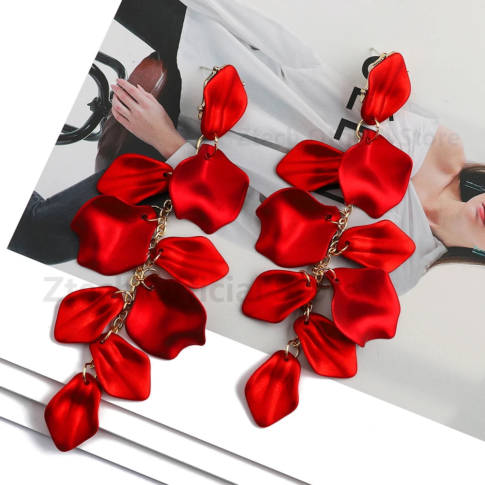 Romantic Multicolor Tassel Dangle Earrings for Women’s Fashion - Smarsty