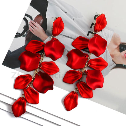 Romantic Multicolor Tassel Dangle Earrings for Women’s Fashion - Smarsty